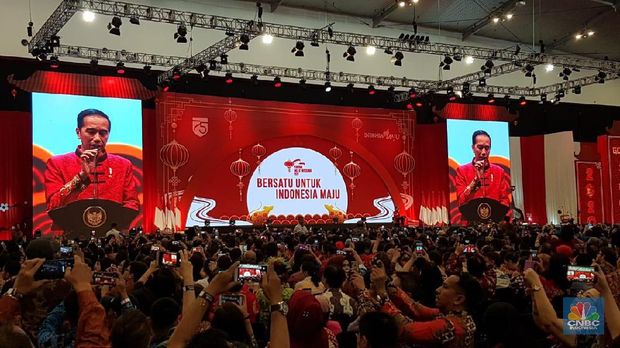 Jokowi: Shio Saya Kerbau, Harus Kerja Keras Tahun Ini