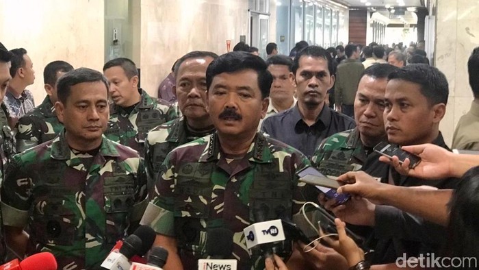 Panglima TNI, Marsekal Hadi Tjahjanto (Foto: Zhacky/detikcom)