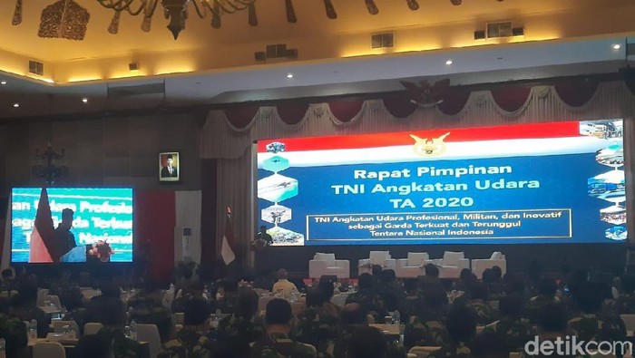 KSAU Marsekal TNI Yuyu Sutisna (Yogi Ernest/detikcom)