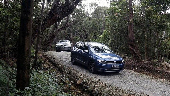 Test Drive Tiguan Allspace Jakarta-Kawah Putih