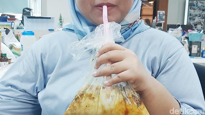 bubur disedot
