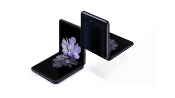 Samsung Galaxy Z Flip akan hadir dengan desain clamshell. Foto: winfuture