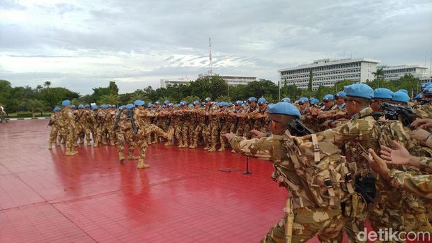 TNI berangkatkan pasukan untuk misi perdamaian PBB ke Kongo