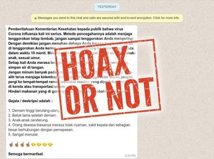 Viral Pesan Kemenkes Jaga Tenggorokan Cegah Virus Corona, Ini Faktanya