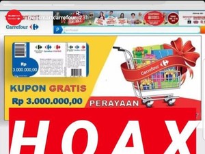 Waspada Hoax Kuis HUT Transmart Carrefour!