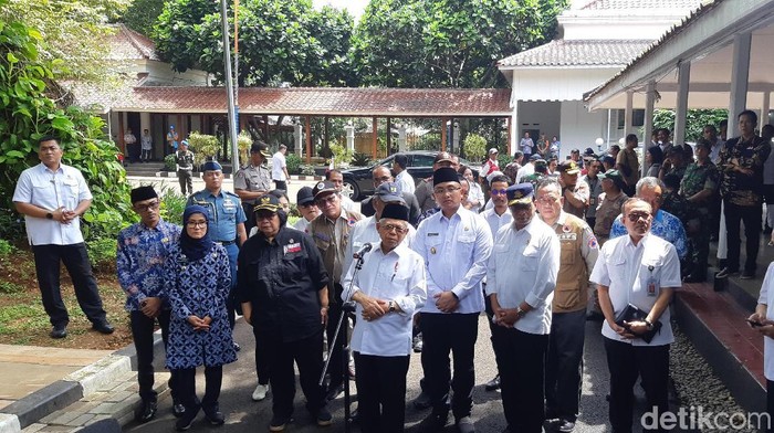 Bahtiar Rifai-detikcom/ Wapres Maruf Amin di Lebak Banten