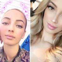 Lydia yang merupakan tentara angkatan laut Amerika Serikat juga tampak berbeda ketika dinas. Meski tetap pakai makeup, Lydia bisa lebih mengekspresikan diri dengan makeup dan riasan rambut ketika bergaya kasual. Foto: Instagram @lydiasiramdane