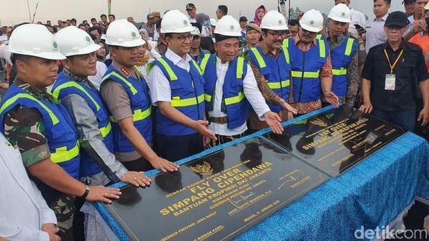 Jakarta & Bekasi Makin Mesra, Anies-Pepen Resmikan Flyover