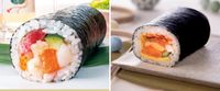 Sushi Roll Keberuntungan, Ukurannya Jumbo dengan Isian 9 Sushi Roll Mini!