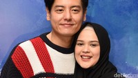 Saat ditanya soal kehamilannya, Cut hanya minta didoakan saja. Pool/Noel/detikFoto.