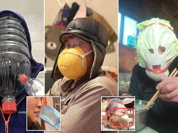 Warga China Manfaatkan Masker Sawi hingga Kulit Jeruk Untuk Tangkal Virus Corona