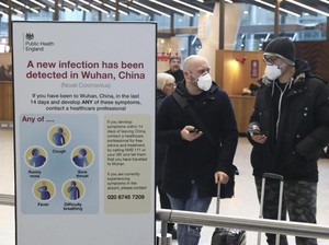 Sempat Tertunda, Inggris Akhirnya Evakuasi Warganya dari Wuhan