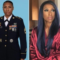 LeiLani adalah tentara dengan pangkat sersan di Amerika Serikat. Ketika tidak sedang bertugas, wanita tersebut tampil dengan makeup dan dress yang cantik. Foto: Instagram @leilanihartley