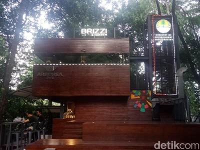 Nongkrong di Kafe Rasa Puncak, Padahal di Hutan Kota Jakarta