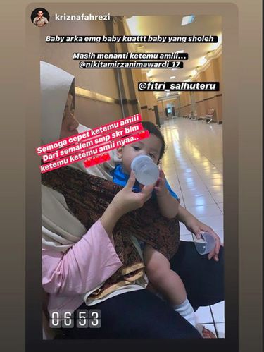 Di Polres Jaksel, Anak Belum Bisa Bertemu Nikita Mirzani