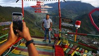 Di lokasi ini juga dibuat spot foto yang menarik para pengunjung.