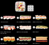 Sushi Roll Keberuntungan, Ukurannya Jumbo dengan Isian 9 Sushi Roll Mini!