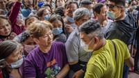 Ketakutan warga Filipina semakin menjadi-jadi saat otoritas setempat mengonfirmasi kasus virus corona.