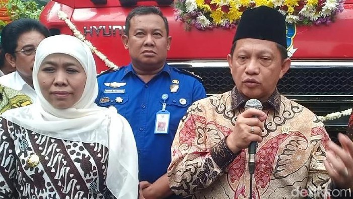 Mendagri Tito dan Gubernur Khofifah