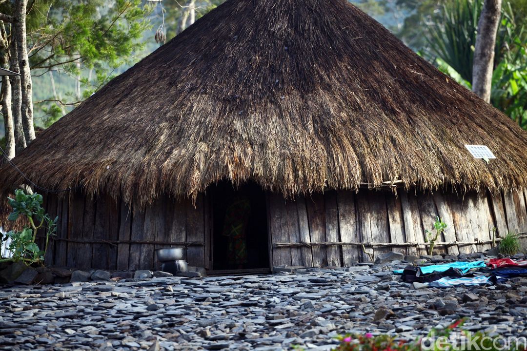 Keberadaan rumah adat khas Papua tepatnya di Puncak Jaya terus dilestarikan. Hal itu dilakukan sebagai upaya menjaga budaya masyarakat setempat.