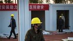 Dibangun 10 Hari, Ini Progres Rumah Sakit Anti Corona di Wuhan