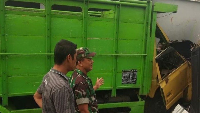 truk dicuri orang idap gangguan jiwa