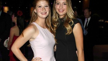 Bersama anak Bill Gates, Jennifer Gates, yang juga adalah temannya. Foto: Instagram