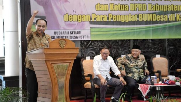 Wamendes: BUMDes Harus Jadi Pusat Perdagangan Desa