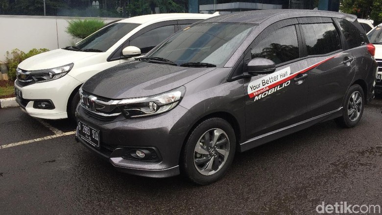 Uji Irit Honda Mobilio Uji Irit Honda Mobilio di Jakarta, Sabtu (1/2/2020).