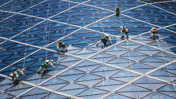 Finalis. Karya: Volker Sander. Lokasi: Abu Dhabi. Kamera: Pentax K5. Foto: Chartered Institute of Building (CIOB)