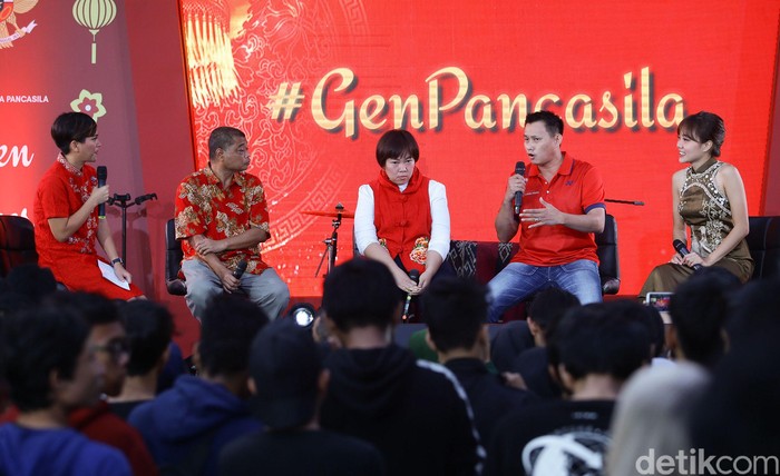 Merayakan Imlek ala Generasi Milenial Keseruan perayaan Imlek masih berlangsung dan dirayakan ala generasi milenial. Kegiatan ini bertujuan menghayati nilai-nilai Pancasila dalam kehidupan sehari-hari.