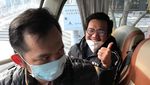 Potret Kebahagiaan WNI yang Dievakuasi dari Wuhan