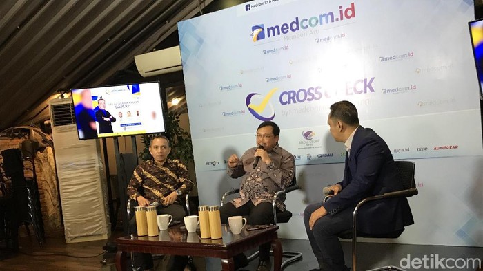 Diskusi ‘SBY Bicara Jiwasraya Baper’ (Foto: Rolando/detikcom)