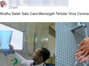 Viral Virus Corona Disebut Bisa Dihancurkan dengan Air, Benarkah?