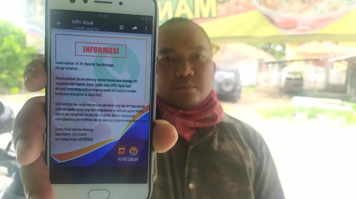 Imbauan polisi terkait modus penipuan yang mencatut nama Kapolres Cianjur