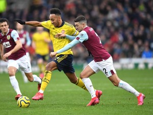 Tak Ada Pemenang dari Laga Burnley Vs Arsenal