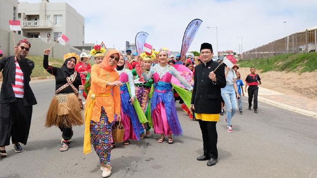 KJRI Cape Town Perkenalkan Tarian Betawi di Diaz Festival Afrika Selatan