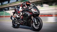 Sekilas, pembaruannya mungkin hanya terlihat pada grafis dan warna baru. Namun, motor dengan mesin 310 cc ini mendapatkan fitur-fitur baru. Foto: Dok. TVS