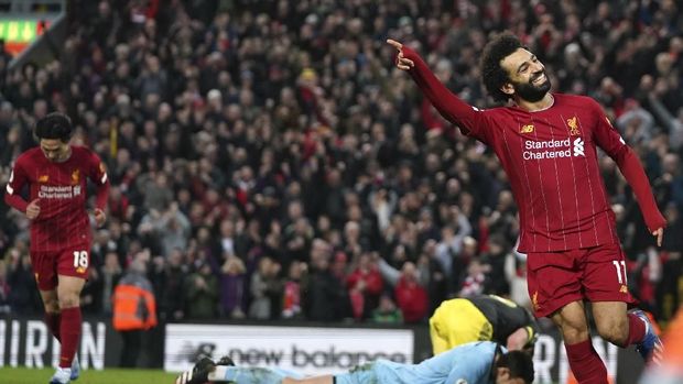 Mohamed Salah jadi bintang papan atas di Liverpool.