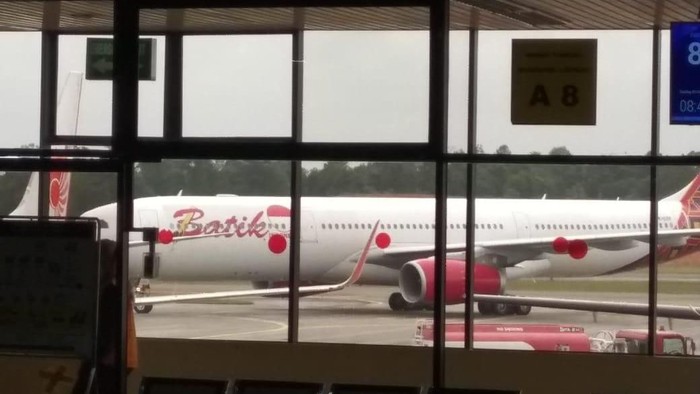 Pesawat Batik Air yang Angkut WNI dari Wuhan