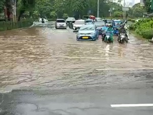 Video: Hujan Deras, Depan Istana hingga Gunung Sahari Banjir
