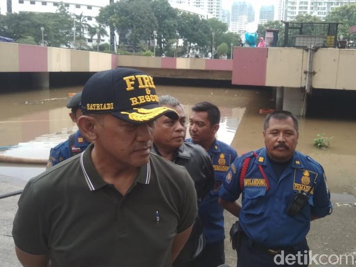 Kadis Penanggulangan Kebakaran dan Penyelamatan (Gulkarmat) DKI Jakarta Satriadi (Dwi Andayani-detikcom)