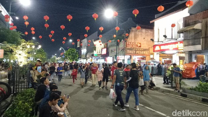 Suasana Imlek di Pekan Budaya Tionghoa di Kampung Ketandan