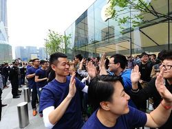 Melongok Apple Store China Sebelum Tutup Gegara Virus Corona