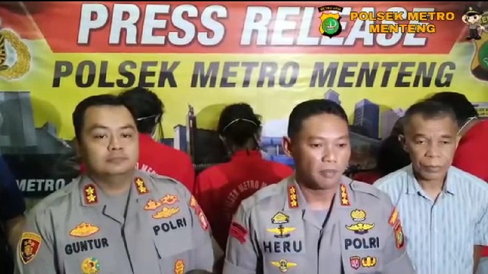 Komplotan jambret di Menteng ditangkap polisi (dok. Istimewa)