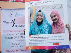 Intip Perayaan World Hijab Day di Indonesia