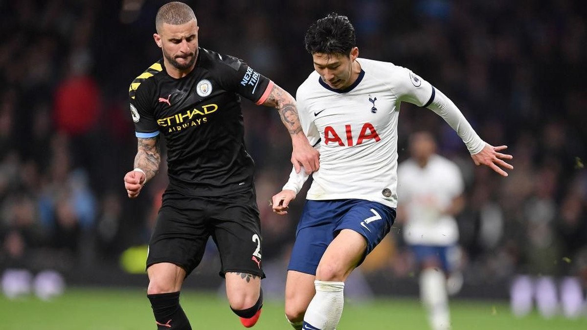 Tottenham Hotspur kalahkan Manchester City. (Foto: Justin Setterfield/Getty Images)