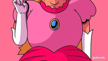 Donald Trump yang sedang mengalami sidang pemakzulan (impeachment) diubah menjadi Princess Peach. Foto: Alex Solis/Bored Panda