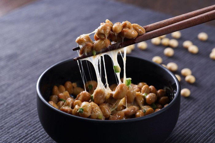 Natto. Japanese food.natto. Japanese food.