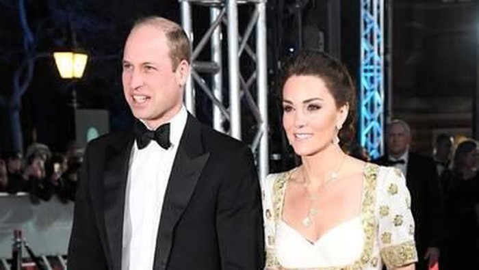 Kate Middleton dan Pangeran William di BAFTA